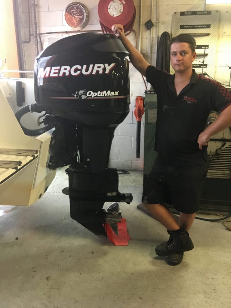 Transom strengthening Donnelly Engineering